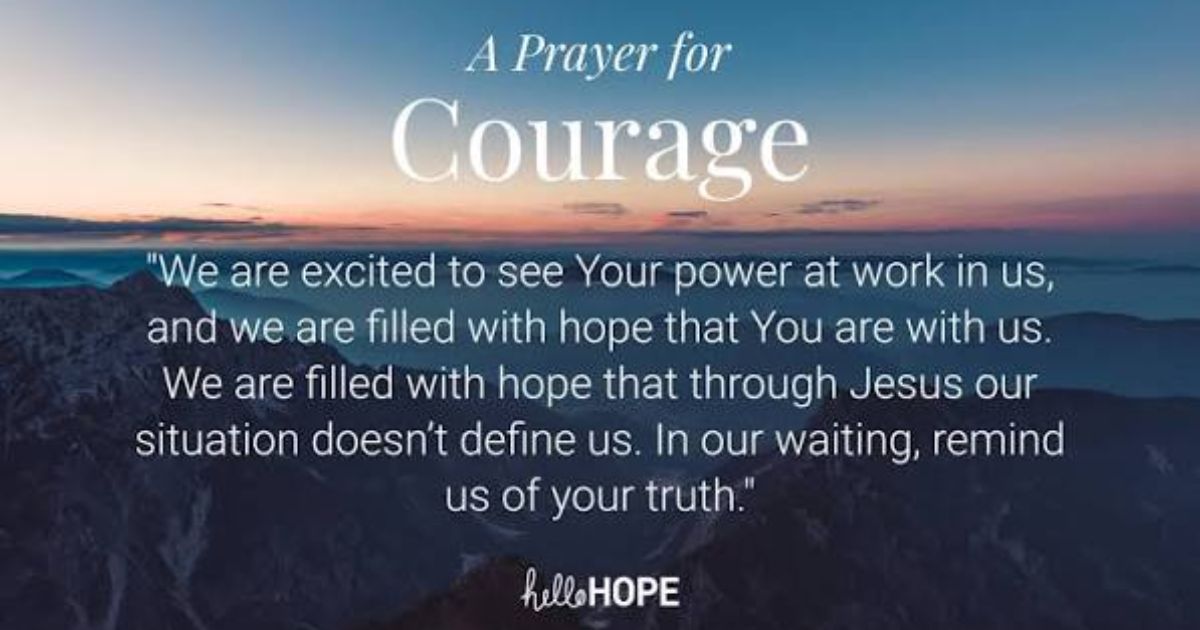 Blessings for Courage